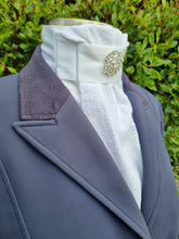 Load image into Gallery viewer, ERA Euro Lyndal - Cotton Broderie Anglaise - White, 100% cotton with brooch