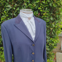 Load and play video in Gallery viewer, ERA Elle Stock Tie - Soft Ties with Rose Gold crystal trim, piping and Brooch