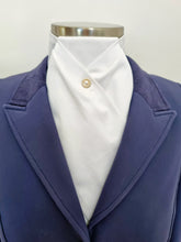 Load image into Gallery viewer, ERA DEB COTTON STOCK TIE - White cotton with stud pin