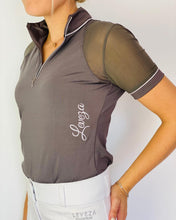 Load image into Gallery viewer, LEVEZA Naïma Training Riding Shirt - Grey - CLEARANCE