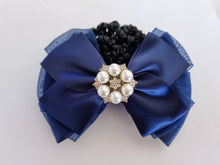 Load image into Gallery viewer, LUNA Hair Barrette - Navy
