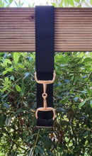 Load image into Gallery viewer, Equestrian Elasticised Belts - Latte, Pink, Navy, Black - FREE Postage in Australia
