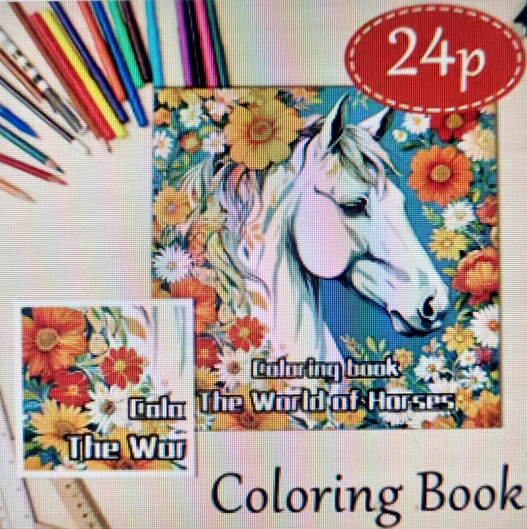 Horse Colouring Books