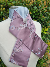 Load image into Gallery viewer, ERA Designer Collection Pre-tied Stock Tie - Cherry Blossoms
