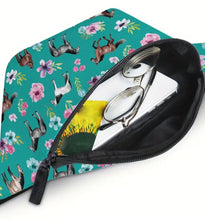 Load image into Gallery viewer, Horse Print Cross Body or Bum Bag in Green
