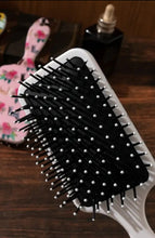 Load image into Gallery viewer, Floral Horse Print Hair brush
