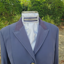 Load and play video in Gallery viewer, ERA Euro Lyndal Regal White Satin with Crystal &amp; Navy Trim
