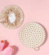 Load image into Gallery viewer, Crystal hair net bun cover - Rose gold
