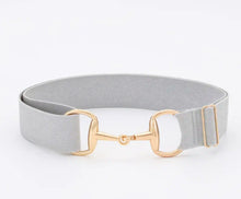 Load image into Gallery viewer, Equestrian Snaffle Belts - Black, Navy, Latte, Pink, Army Green,  - FREE Post in AU
